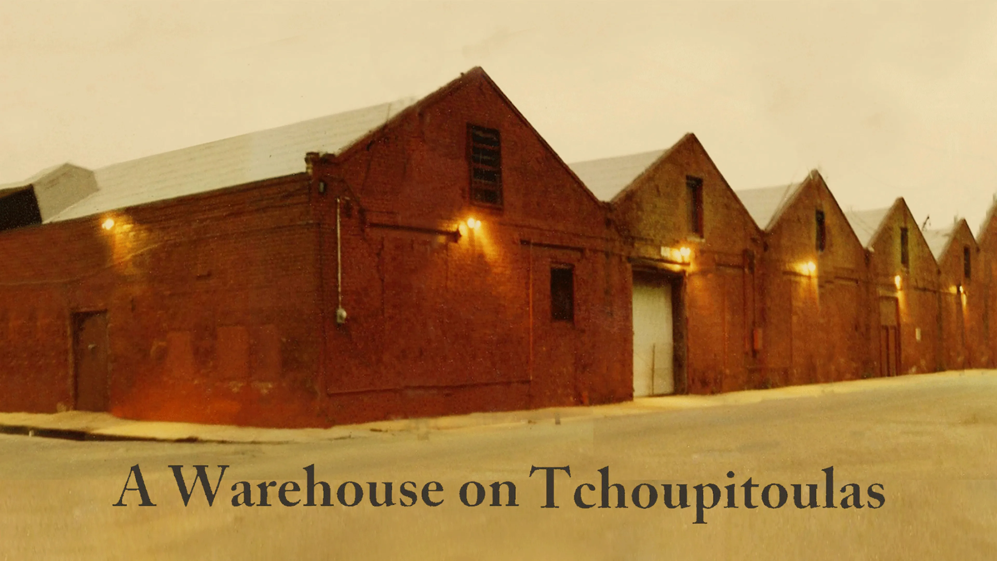 A Warehouse on Tchoupitoulas poster